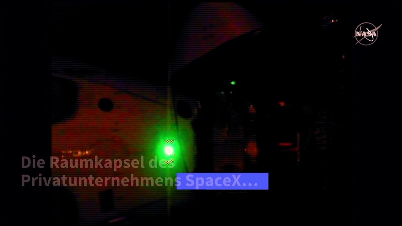 SpaceX-Astronauten auf dem Rückweg zur Erde