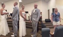 En plena boda, la feroz suegra interrumpe la ceremonia y esto es lo que pasa
