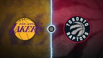 Lowry shines as Raptors down Lakers