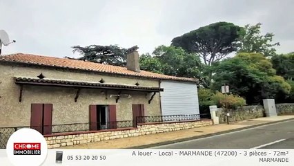 A louer - Local - MARMANDE (47200) - 3 pièces - 72m²