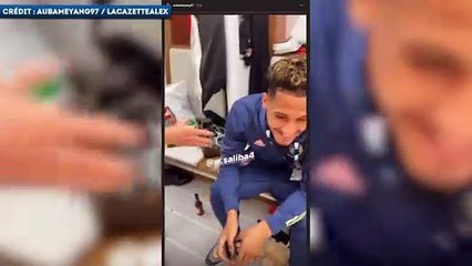 Alexandre Lacazette déchaîné après la victoire d'Arsenal en FA Cup