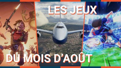 Les SORTIES du mois D'AOÛT - NAHEULBEUK, CAPTAIN TSUBASA, MICROSOFT FLIGHT SIMULATOR...