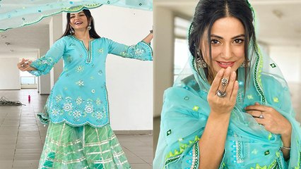 Hina Khan का ईद के मौके पर Video हुआ Viral, Traditional Outfit में झूमती हुई आईं नजर | Boldsky