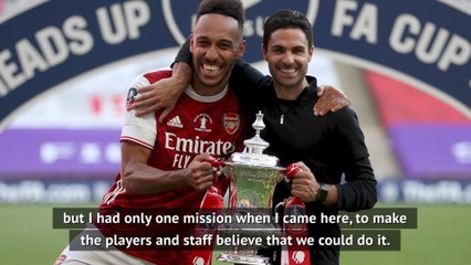 Arteta 'proud' to deliver first trophy as Arsenal manager