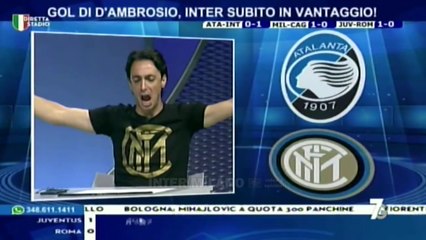 ATALANTA-INTER 0-2 * FILIPPO TRAMONTANA: " DANILONE! DANILONE! DANILONE D'AMBROSIOOO!!!!!