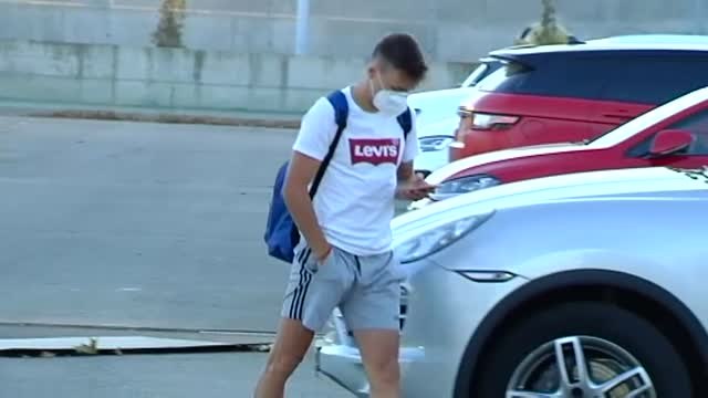 Los jugadores del Fuenlabrada vuelven a calzarse las botas tras el confinamiento