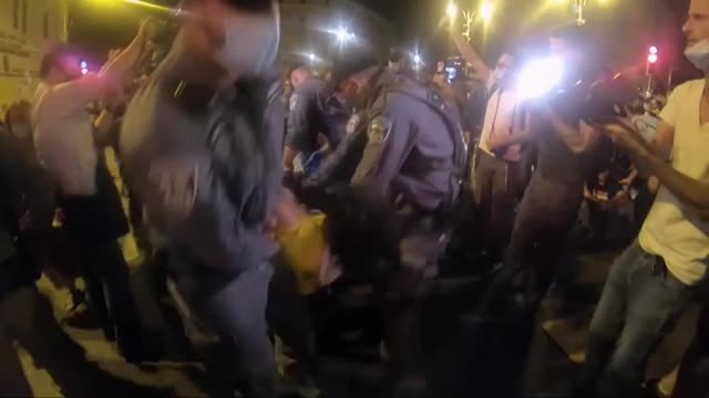 Miles de personas protestan en las calles de Israel contra el gobierno de Benjamin Netanyahu