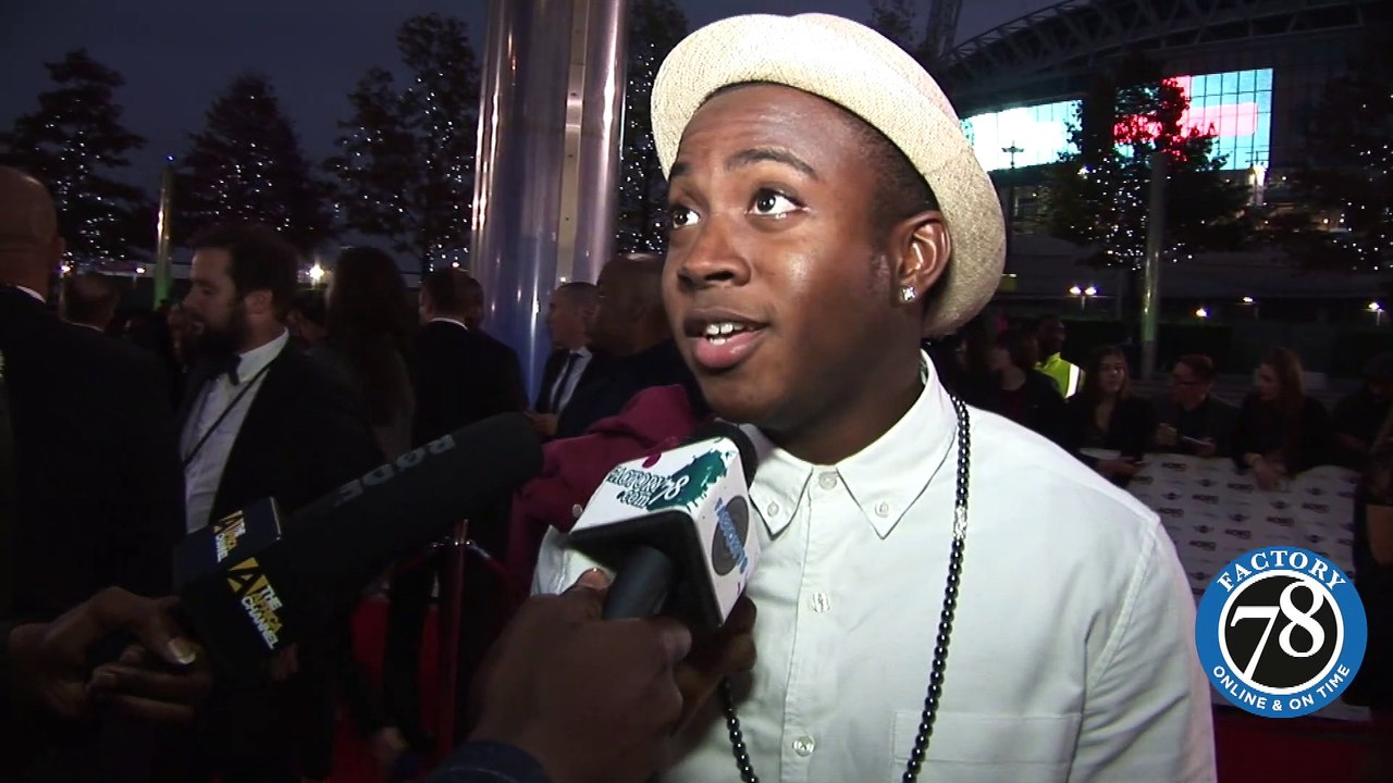 Krishane interview Mobo Awards Red Carpet 2014. #Blackisking