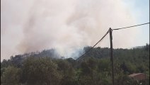 Menderes'te orman yangını - İZMİR