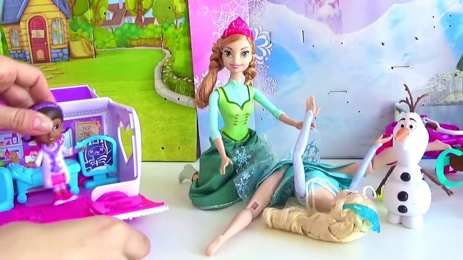 Elsa is in the doll hospital after bike incident! - video Dailymotion