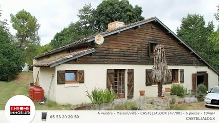 A vendre - Maison/villa - CASTELJALOUX (47700) - 6 pièces - 184m²