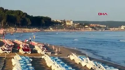 Cankurtaranların kulesini söküp, atlamak için denize taşıdılar