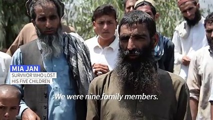 Residents clean up debris after floods ravage Afghan village