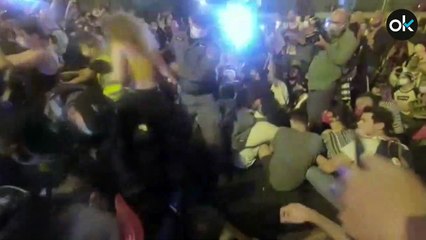 Más de 10.000 personas se manifiestan en Israel pidiendo la dimisión de Netanyahu