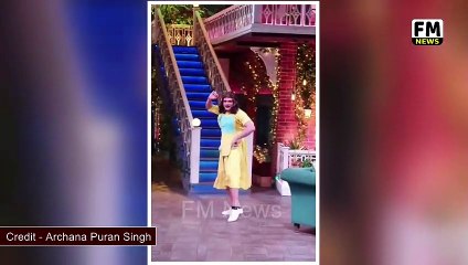 Archana Puran Singh fun with kapil sharma at the kapil shrama show