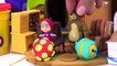 Play Doh Ice Cream Popsicles & Lollipops wirth Masha and the Bear