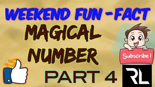 Magical Number 6174 KAPEREKAR's Constant