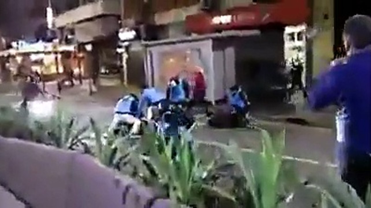 Represión de la Policía de la Ciudad a la marcha por Santiago Maldonado