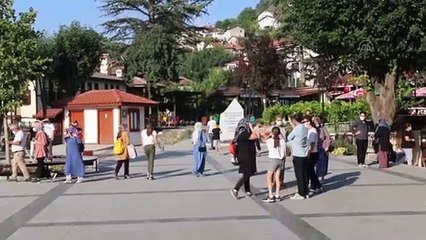 Tarihi Osmanlı kasabası Göynük'te bayram yoğunluğu - BOLU