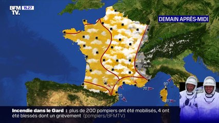 La météo pour ce lundi 3 août 2020