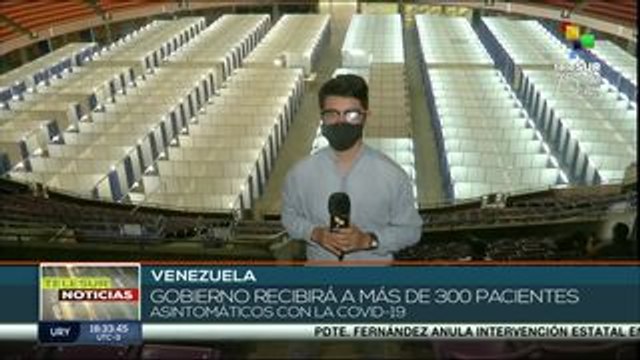 Venezuela: acondicionan Poliedro de Caracas como hospital de campaña