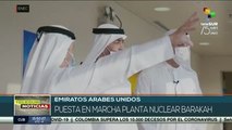 Emiratos Arabes Unidos: se pone en marcha planta nuclear en Barakah