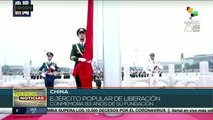 China: Ejército Popular de Liberación conmemora su 93 aniversario