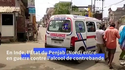 Inde: plus de 80 personnes tuées par l'alcool frelaté