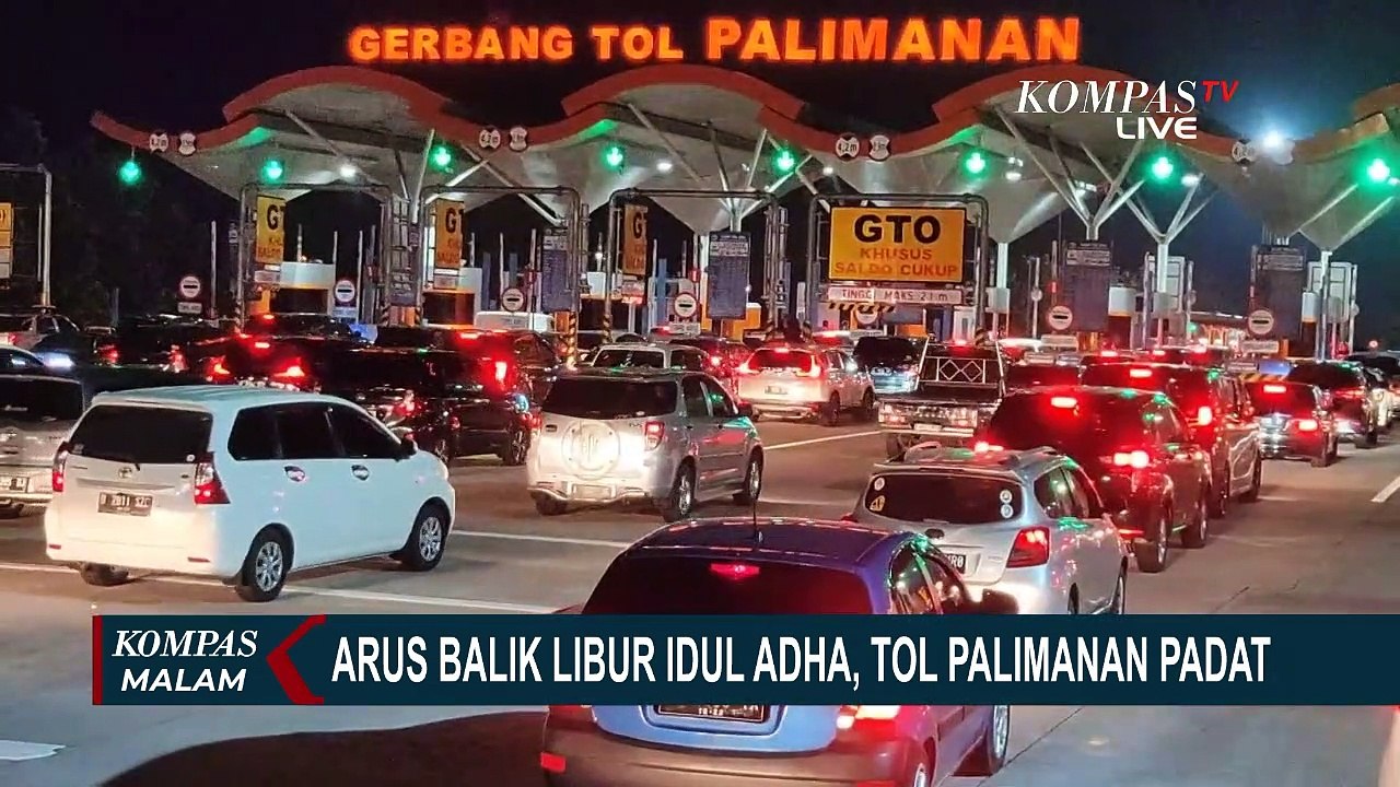 Arus Balik Idul Adha, 14.960 Mobil Masuk Jakarta dari Arah Tol Palimanan