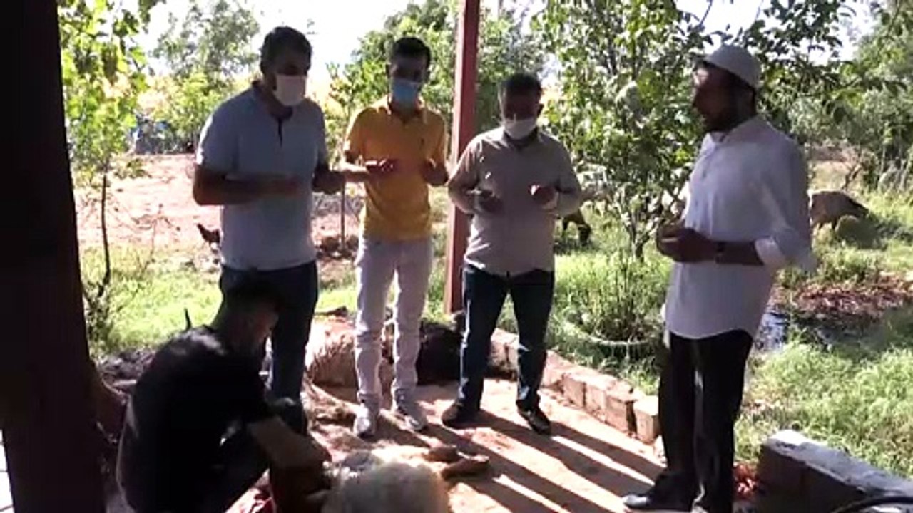 Türkiye Gaziler ve Şehit Aileleri Vakfı şehit ailelerine kurban eti dağıttı - SİİRT