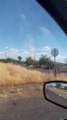 Man Follows Huge Dust Devil Into Dry Lake