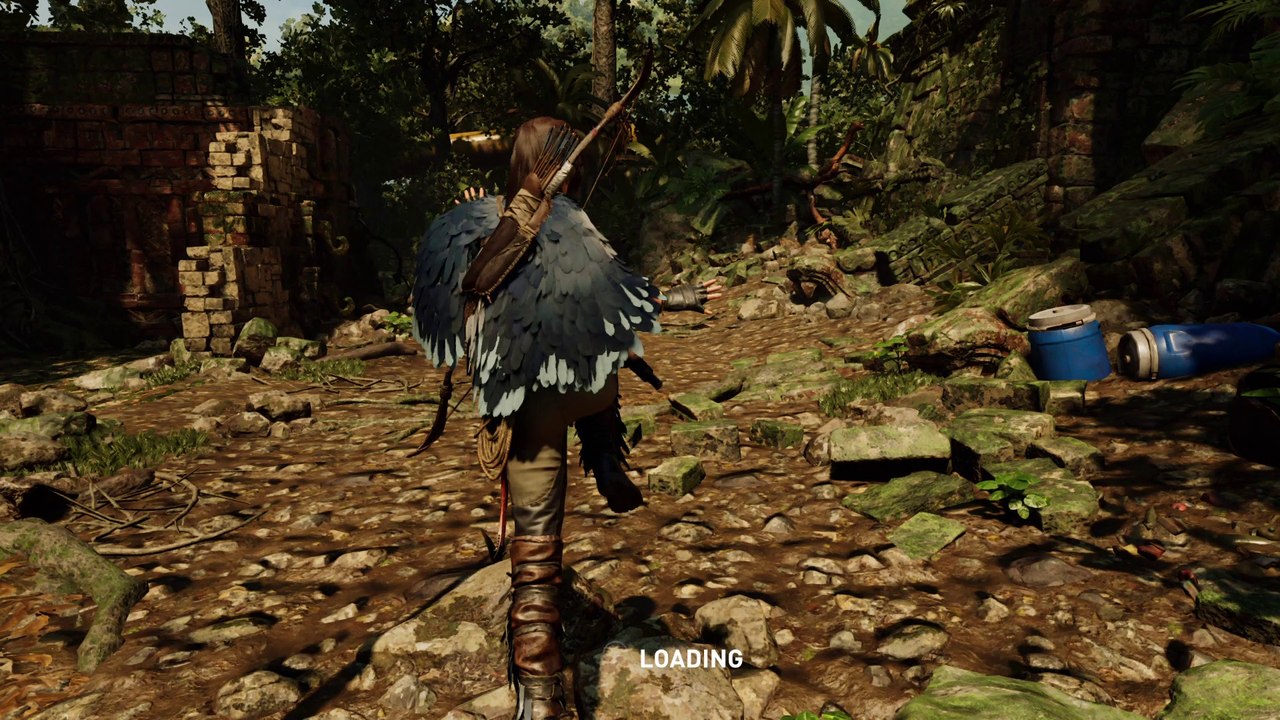 Shadow of the Tomb Raider - Loading in the Air