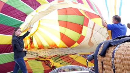 Découverte - Pauline Colin, pilote de Montgolfere lors des Montgolfiades de Metz
