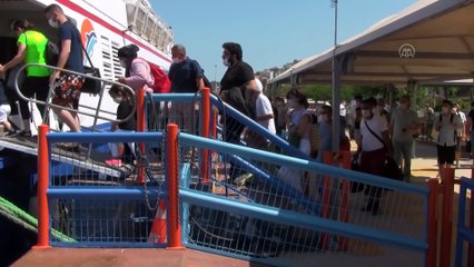 Bandırma'da tatilcilerin dönüş yoğunluğu - BALIKESİR