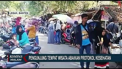 Objek Wisata Padat, Namun Banyak Warga Abaikan Protokol Kesehatan
