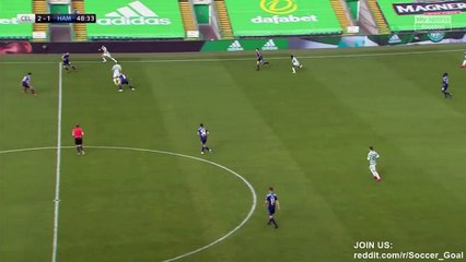 Odsonne Edouard second Goal HD - Celtic 3 - 1 Hamilton - 02.08.2020