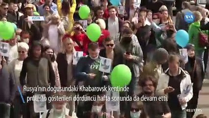 Rusya’nın Doğusunda Başlayan Gösteriler Dördüncü Haftasında