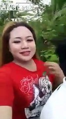 Petit Selfie à moto, et hop, la belle gamelle