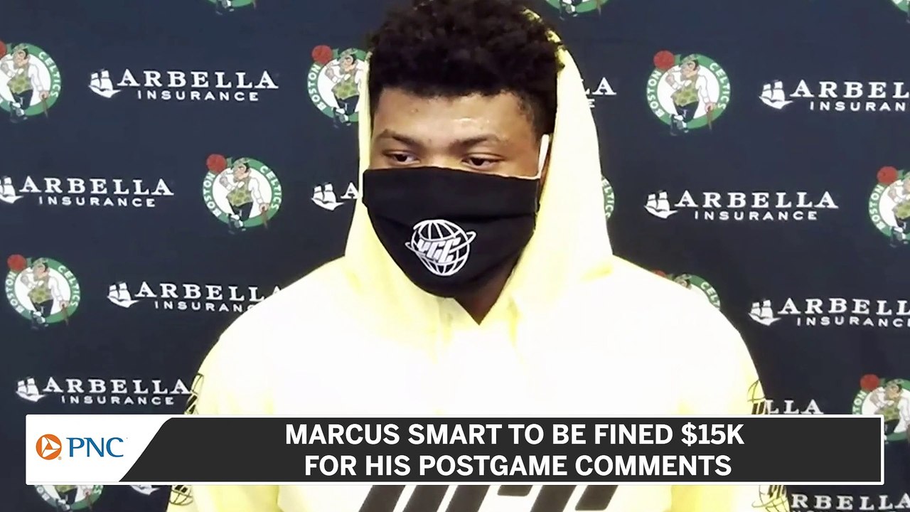 Marcus Smart to be Fined $15K for Postgame Comments