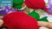 How To Make Crochet Amigurumi Rose Flower Petals(part1) Tutorial English Free Pattern For Beginner'