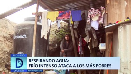 Frío intenso ataca a los más pobres | Domingo al Día
