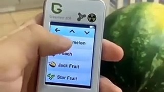 La technologie pour tester les fruits et légumes
