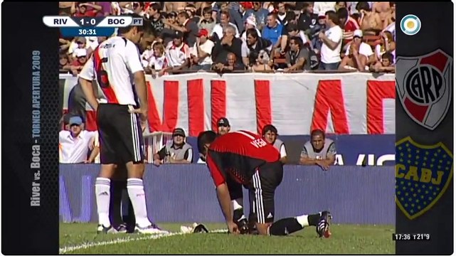 River y Boca en el monumental - Torneo Apertura 2009 - (Primer Tiempo) Fecha 10