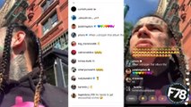 F78News: 6ix9ine goes LIVE on IG + HITS NEW YORK STREETS