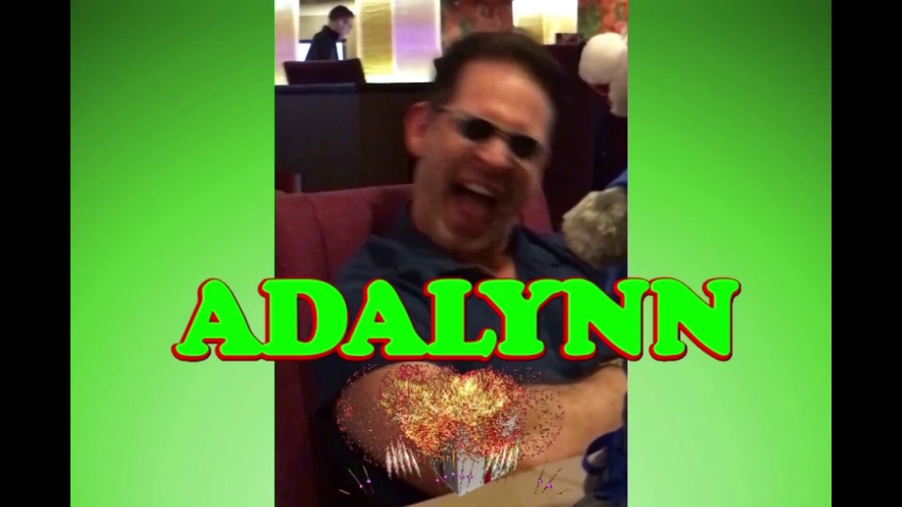 Happy Birthday Adalynn - Adalynn's Birthday Song - Adalynn's Birthday Party