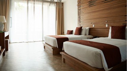 College Students Booking Hotel Rooms