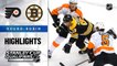NHL Highlights | Flyers @ Bruins 8/02/2020