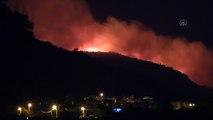 Menderes ilçesindeki orman yangını sebebiyle bir site daha boşaltıldı - İZMİR