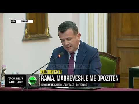 Rama, marrëveshje me opozitën/ Ndryshimet kushtetuese dhe pakti i 5 qershorit