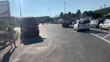 Ora News - Greqia probleme me sistemin, Kakavija hapet pas 8 orësh, mbetet e bllokuar në Qafë Botë